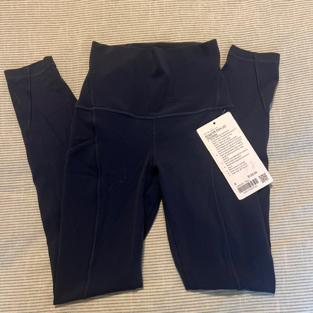 Lululemon Align Leggings | Navy | New w/ Tags | Size 0